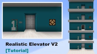 Minecraft Hyper Realistic Elevator 1.21 [Tutorial]