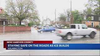 New Hanover Co. Sheriff on driving: 'Nothing's going to help you on the ice'