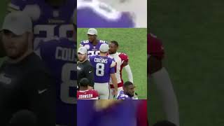 WATCH this Patrick Peterson and Kirk Cousins interaction before they were Vikings teammates #shorts