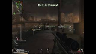 Call Of Duty 4 Modern Warfare 15 Killstreak HD Test