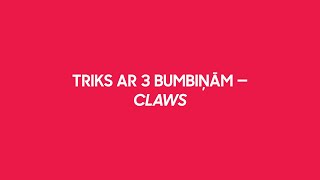 19. Žonglēšanas ievadkurss. Triks ar 3 bumbiņām - Claws