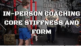 In-Person Coaching // Stiffness and Form