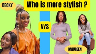 Becky Show Citizen T.V Actors ||  BECKY VS MOH  || Who is more Stylish??😍|| #beckytoday