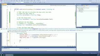 Murach C# Exercise 9-1 Work with dates and times