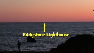 Eddystone lighthouse plus Bats late evening 20200710