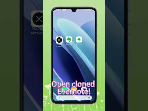 Clon de Evernote, aplicación Evernote Parallel Space #evernote #cloneapp