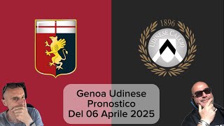 Genoa Udinese Pronostico del 06 Aprile 2025 #fc25 #fifa #udinese #seriea #genoa