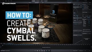 Superior Drummer 3: How to create cymbal swells