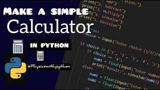 Build a Simple Calculator in Python - Beginner Python Tutorial | Easy Step-by-Step Guide! #python