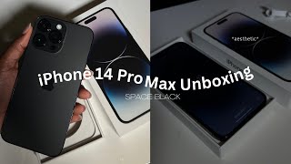 iPhone 14 Pro Max Space Black (256 GB) Unboxing + Setup,  Accessories, Camera Test, Dynamic Island