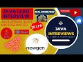 newzensoft interview Questions | java interview questions  | Java 8 coding Interview |Microservices