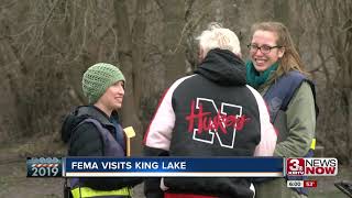 FEMA Visits King Lake