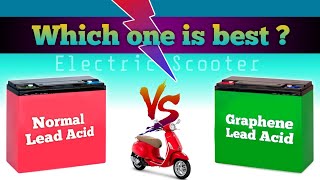 Normal Lead Acid Battery VS Graphene Battery|Difference between lead acid battery \u0026 graphene battery