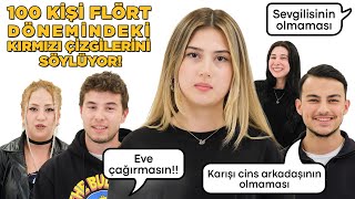 100 Kişiye Sorduk! Flört Döneminde Kırmızı Çizgin Nedir?