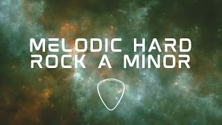 Melodic Hard Rock Backing Track in A minor | 130 BPM