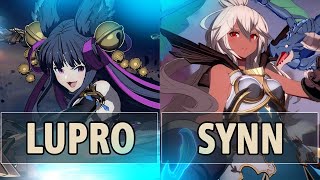 GBVSR:🔥Lupro (Yuel) Vs Synn (Zooey)🔥| High Level Gameplay.