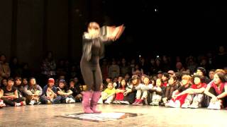 DANCE@KIDS KANSAI S7 CLIMAX【SEMIFINAL】ウズキ vs かりん （WINNER:ウズキ）