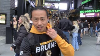 アメリカのアイスホッケー観戦してきた! 【ボストン・ブルーインズ】　　#vlog #アイスホッケー観戦 #icehockey #ボストンブルーインズ　#BostonBruins