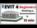 Revit_Revit tutorials_Beginners guide for modeling to documentation in 15 minutes