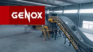 Fridge Recycling Line | Fridge Shredder System - Genox Recycling Tech