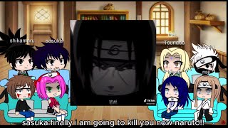 Naruto Friends react to Naruto as Itachi ( My Au) || #reaction || all parts || #naruto #itachiuchiha