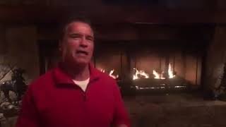 Arnold Schwarzenegger wishes Happy new year