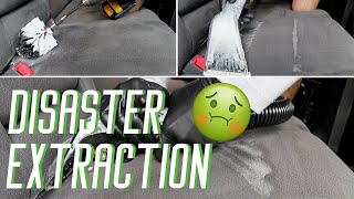 Disgusting Car Seats Get Deep Cleaned | Satisfying Extraction Video!