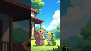 Kids story  telling Cute little mole鼹鼠的小黑伞 儿童故事 #教育 #cartoon #讲故事 #睡前故事 #绘本 #shorts