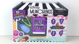 $10 Tuesday: Disney Munchlings Mini Munch Display \u0026 4 Blind Bag Mini Figures ✨ Unboxing #munchlings