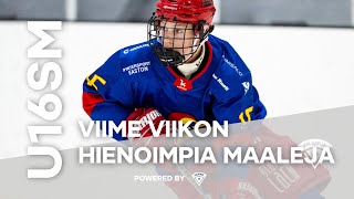 Viime viikon TOP5 -maalit U16 SM-sarjassa – Katso video!