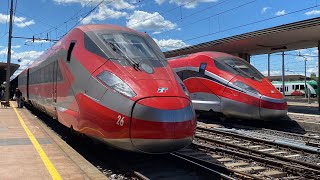 TRENI VELOCI DEVIATI in transito a Ferrara: FRECCIAROSSA, EUROCITY e ITALO!