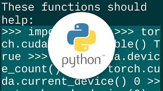 How do I check if PyTorch is using the GPU?