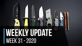 Weekly Update 31 - 2020: New TOPS Knives, Mora, SOG, Spyderco and Hinderer Pens!