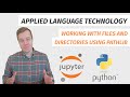 Working with files and directories using pathlib