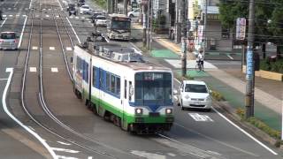 福井鉄道770形　急行田原町行き　田原町駅到着