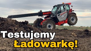 #266- Testujemy ładowarkę Manitou MLT737- załadunek obornika!