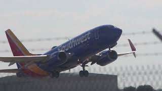 Plane Spotting at AUS - A Freshly Painted Southwest Plane