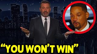 Jimmy Kimmel Responds To Will Smith Suing Him After Oscars Joke (LIVE)