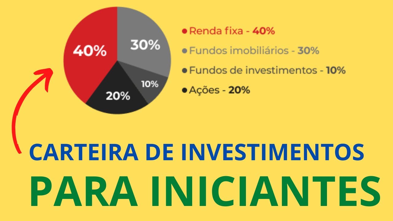 COMO MONTAR UMA CARTEIRA DE INVESTIMENTOS PARA INICIANTES Melhor ...