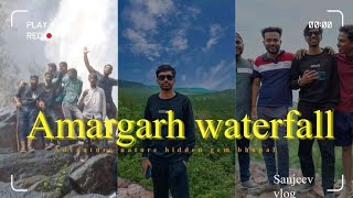 Amargarh Waterfall: Adventure Nature's Hidden Gem.BHOPAL M|P #amargarh #vlog #bhopal #travel #nature