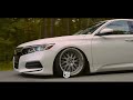 Bagged 10th Gen Honda Accord | Super Low Air Suspension by Bag Riders