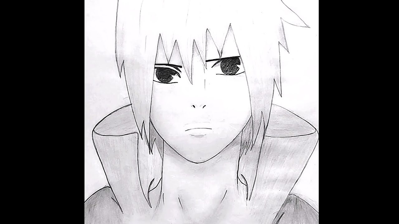 Sasuke Sketch Step By Step || How To Draw Sasuke Uchiha Step By Step ...