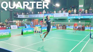 PRANY SHETTIGAR V/S TUSHAR SUVEER YONEX-SUNRISE JUNIOR NATIONAL BADMINTON CHAMPIONSHIP2023 BANGALORE