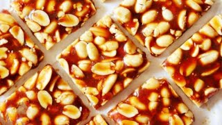 मूंगफली गुड की चिक्की रेसिपी| Peanut Chikki Recipe| Gud Mungfali ki Chikki|Moongfali Chikki| Gajak