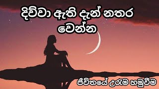 ජීවිතයේ සදාකාලික සැණසීම සොයා /දිව්වා ඇති දැන් නතර වෙන්න  / සම්මුතිය බිමින් තියමු#mindmiracle