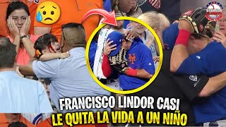 El día que FRANCISCO LINDOR CASI le QUITA la VIDA a un NIÑO | MLB
