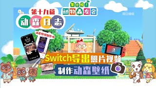 【动森日志19】如何导出Switch截图和视频？教你将Switch的图片和视频传到手机电脑上！制作动森手机动态壁纸！～动物森友会新手主线剧情任务游戏攻略～