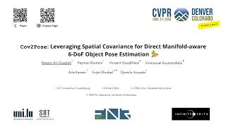 [CVPR 2026 Highlight] Cov2Pose: 5 Min Presentation