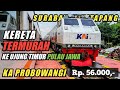 NAIK KERETA API TERMURAH‼️ Ke Ujung Timur Pulau Jawa | KA PROBOWANGI Surabaya - Ketapang