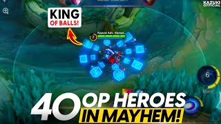 ALL 40 BROKEN HEROES IN MAYHEM MODE!